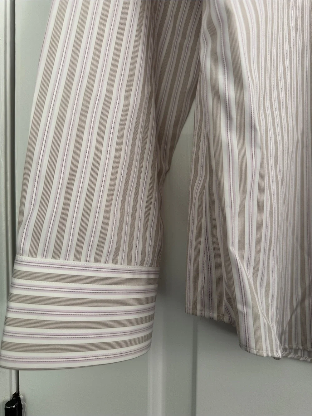 Banana Republic Men's Striped Dress Shirt Size Large